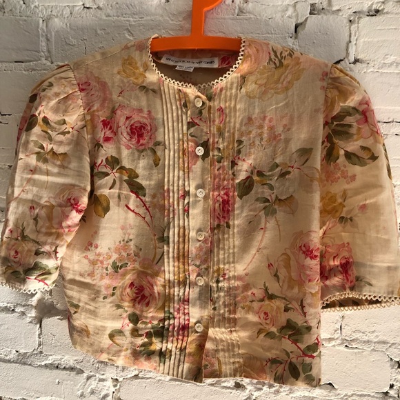 Linen crop top - Picture 2 of 8